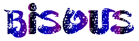 gif bisous bleu brillant